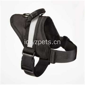 Harness anjing tali poliester desain khusus yang cukup kuat